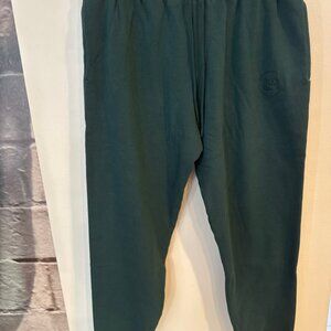 Victoria Secret PINK sweatpants forest green size L NWT